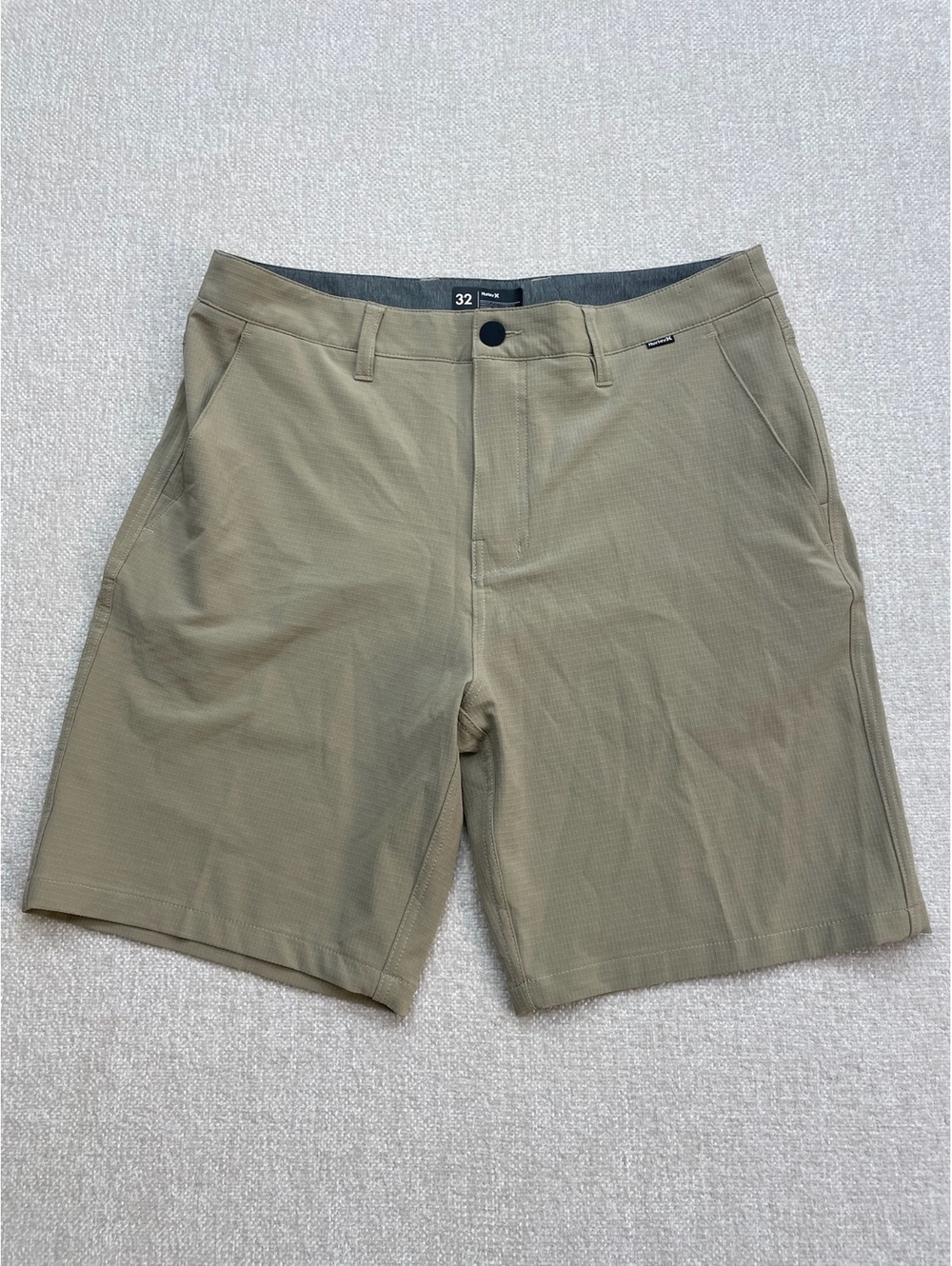 Hurley Phantom Men's Khaki Chino Shorts Size 32